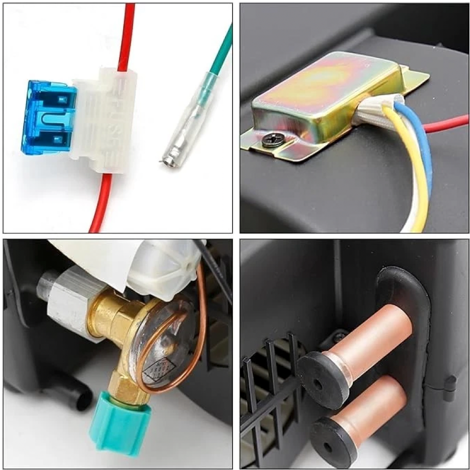 A/C KIT UNIVERSAL UNDER DASH HEAT & COOL 404 WITH 2 AUXILIARY DEFROSTER VENT SW