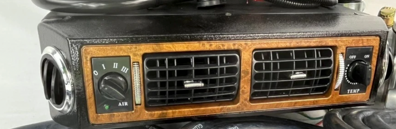 UNDER DASH EVAPORATOR 432-100 BLACK & WOOD