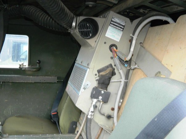 HUMVEE A/C Air Conditioning KIT R-2400-0 RD-2-4369-1 25.000 BTU Backwall OEM RED DOT Unit