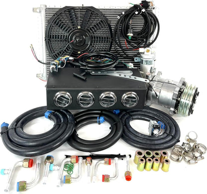24 VOLTS KIT UNIVERSAL UNDERDASH  EVAPORATOR COOL ONLY MODEL 450-000 SHADOW