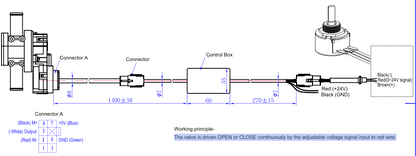 100% ELECTRIC 12V -24V Heater Control Valve  Controlled