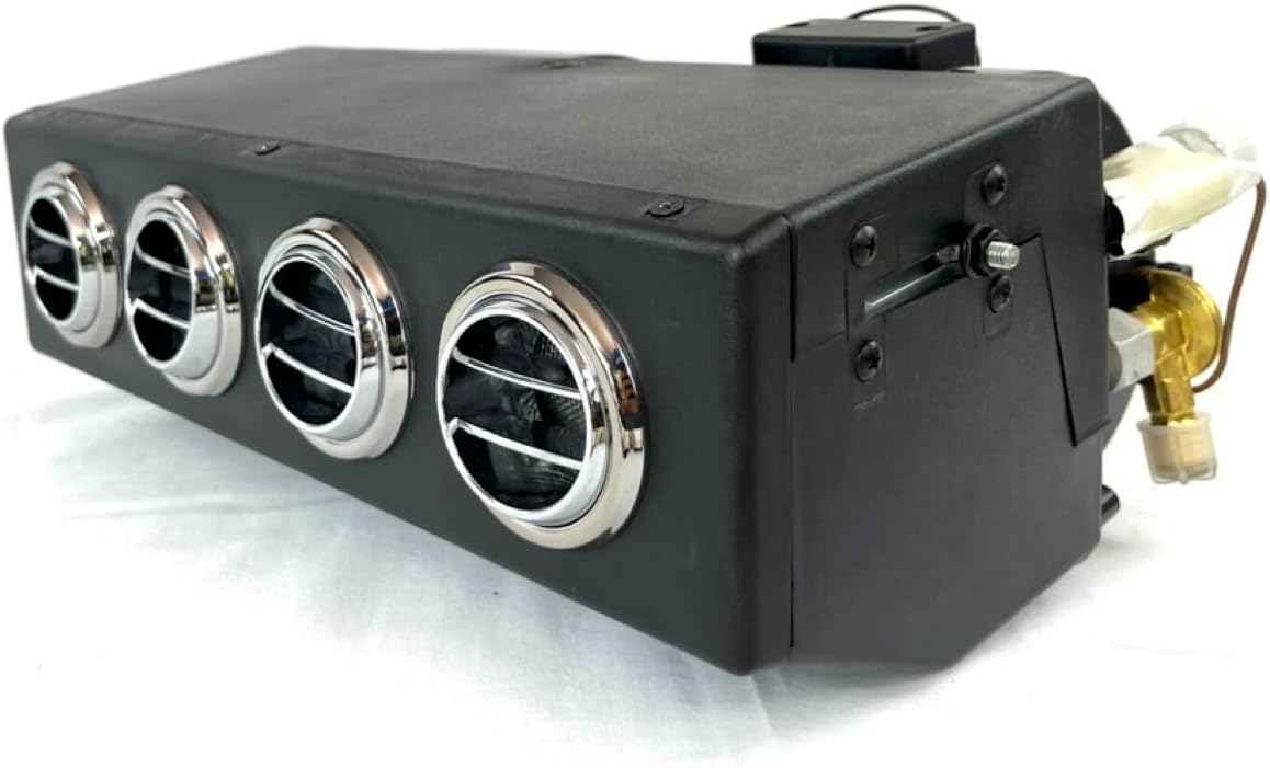 24 VOLTS KIT UNDERDASH 24V EVAPORATOR 450-000 SH HEAT AND COOL CHROME VENTS