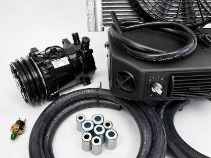 12V Under Dash Air Conditioner with Heating, Universal 404-100 H/C Fast Cooling