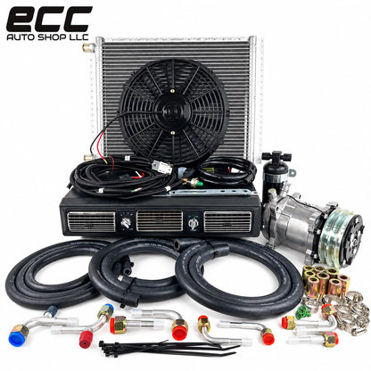 24 VOLTS HEAVY DUTY Universal Air Conditioning Kit Under Dash 450-100 A/C