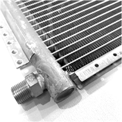 KIT UNIVERSAL UNDER DASH EVAPORATOR 432-0 SH GREY CONDENSER 20H*12L*20mm