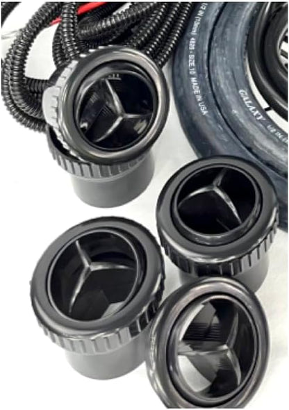 UNIVERSAL UNDER DASH IN DASH EVAPORATOR 450-000 Top Outlet Cool Only