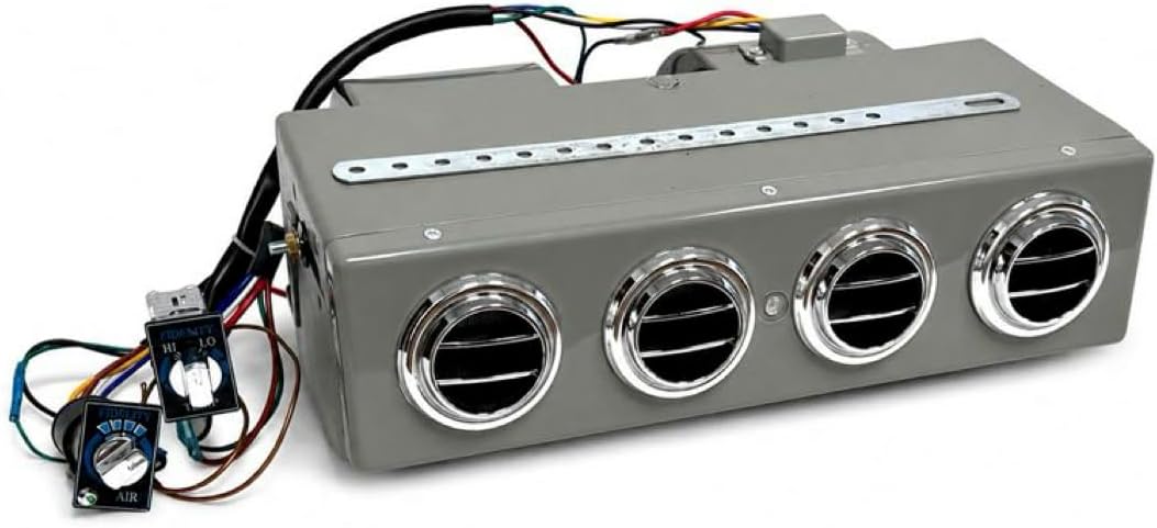 A/C KIT UNIVERSAL UNDER DASH EVAPORATOR 432-000 SH GREY COMPRESSOR 2A BLACK