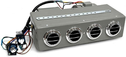 A/C KIT UNIVERSAL UNDER DASH EVAPORATOR 432-000 SH GREY COMPRESSOR 2A BLACK
