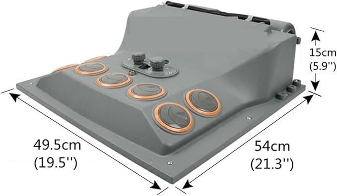 NEW A/C-KIT UNIVERSAL HEADLINER CEILING EVAPORATOR ELECTRIC COMPRESSOR