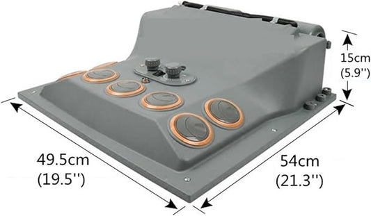 NEW A/C-KIT UNIVERSAL HEADLINER CEILING EVAPORATOR ELECTRIC COMPRESSOR