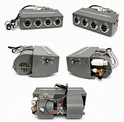 A/C KIT UNIVERSAL UNDER DASH EVAPORATOR 432-000 SH GREY COMPRESSOR 2A BLACK