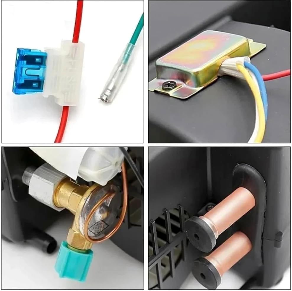 Underdash AC Unit Quiet Fast Cooling for Classica Car, Truck, ATV,Pickup,Tractor