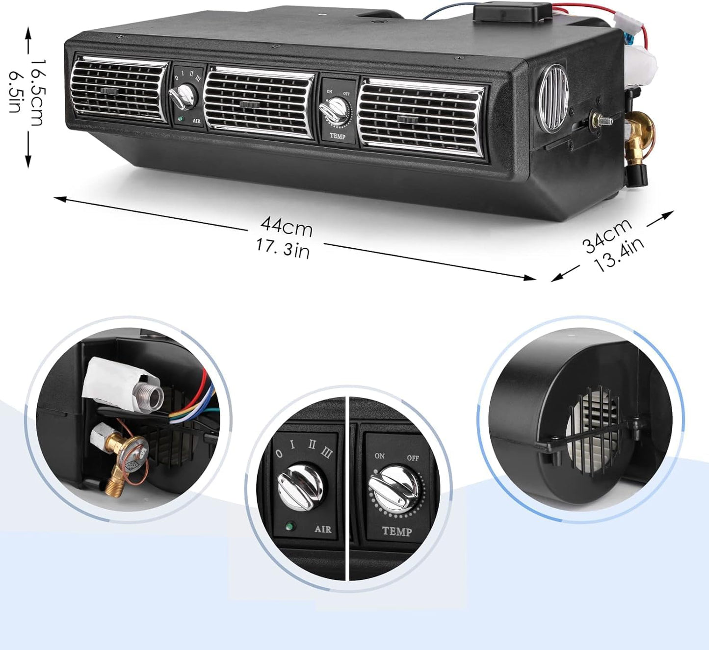 UNIVERSAL UNDERDASH EVAPORATOR 450B-000 HEAT & COOL
