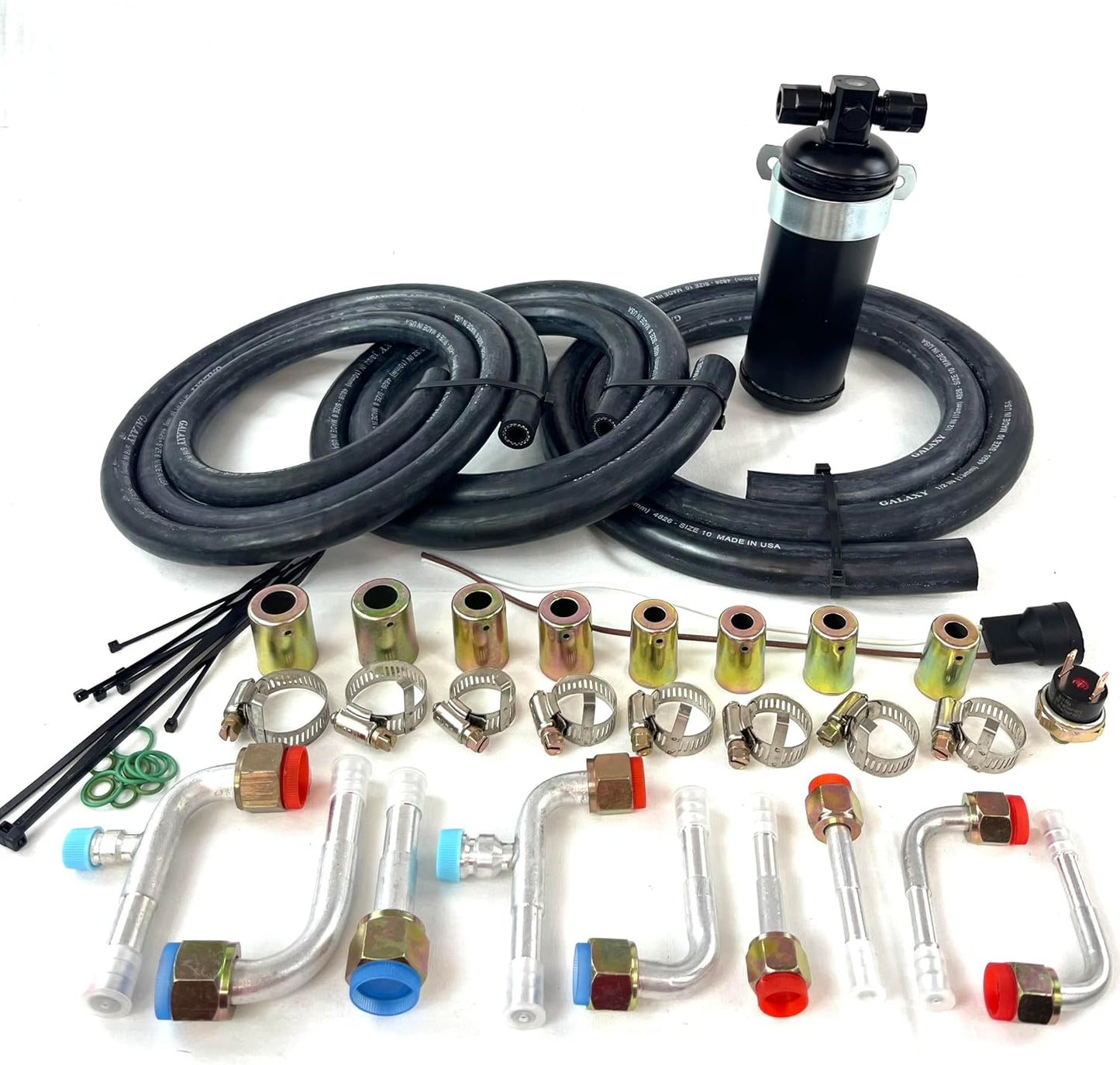 A/C KIT UNIVERSAL UNDERDASH 404-0 SHADOW HEAT AND COOL CHROME VENTS