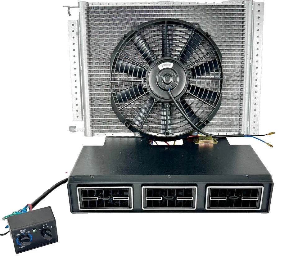 NEW A/C-KIT UNDER DASH EVAPORATOR 100% ELECTRIC COMPRESSOR 848-100 HEAT & COOL