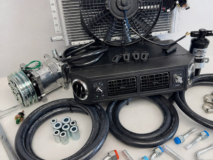 A/C KIT UNIVERSAL UNDERDASH EVAPORATOR 432-100 H/C 12V WITH ELECTRICAL HARNESS
