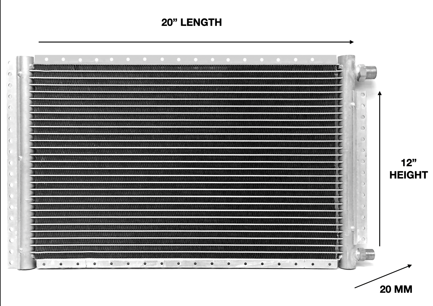 A/C KIT UNIVERSAL UNDER DASH 432-000 SH GREY C/ONLY CONDENSER12X20X20MM-ELECTRIC