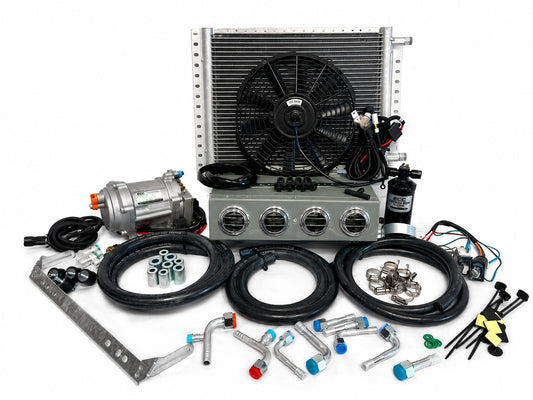 A/C KIT UNIVERSAL UNDER DASH EVAPORATOR 432-000 SH GREY COOL ONLY 12 V ELECTRIC