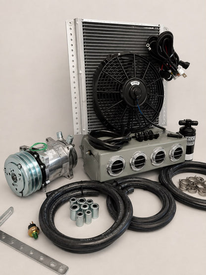 KIT UNIVERSAL UNDER DASH EVAPORATOR 432-0 SH GREY CONDENSER 20H*12L*20mm