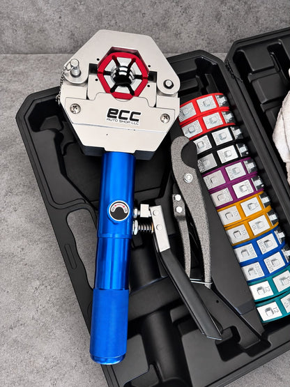 1500 Hydra-Krimp Hydraulic A/C Hose Crimper Kit with Dies & Case