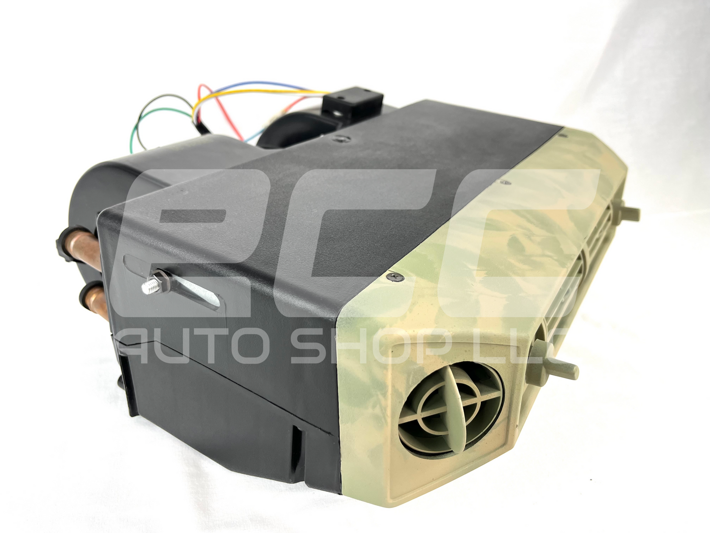 A/C KIT UNIVERSAL UNDERDASH EVAPORATOR 404-CAMO 12V WITH ELECTRICAL HARNESS