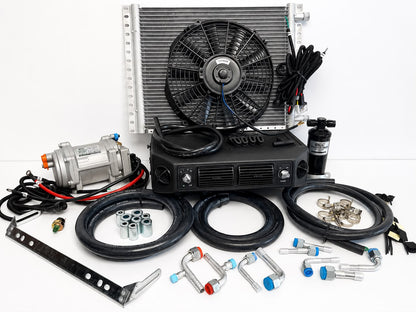 A/C KIT UNIVERSAL UNDERDASH ELECTRIC COMPRESSOR BEU 404-100 HEAT & COOL 12V
