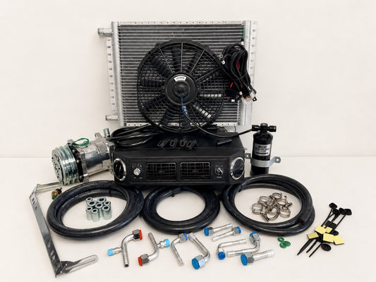 A/C KIT UNIVERSAL UNDERDASH EVAPORATOR 406-100 H/C 12V WITH ELECTRICAL HARNES