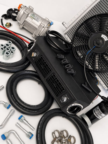 A/C KIT UNIVERSAL UNDERDASH EVAPORATOR 406-100 H/C 12V ELECTRIC