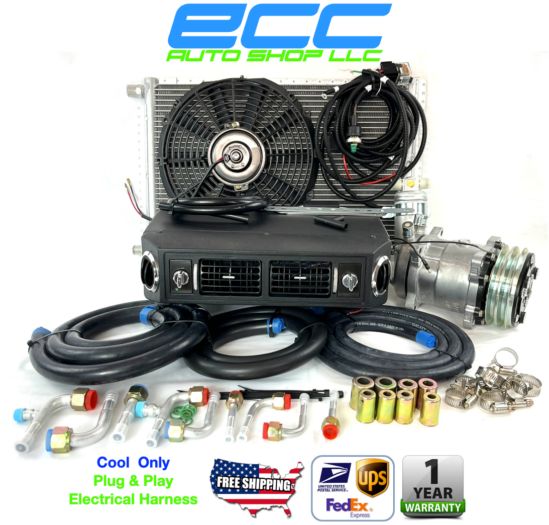 A/C KIT UNIVERSAL UNDERDASH EVAPORATOR 432-100 12V WITH ELECTRICAL HARNESS