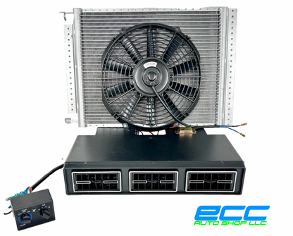 NEW A/C-KIT UNDER DASH EVAPORATOR COMPRESSOR 848-100 HEAT & COOL ELEC HARNESS