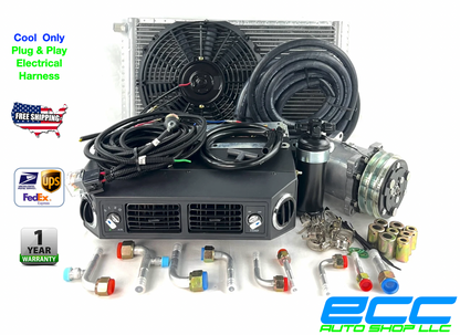 A/C KIT UNIVERSAL UNDERDASH HOT ROD 14H x 16L CONDENSER MODEL 432-100