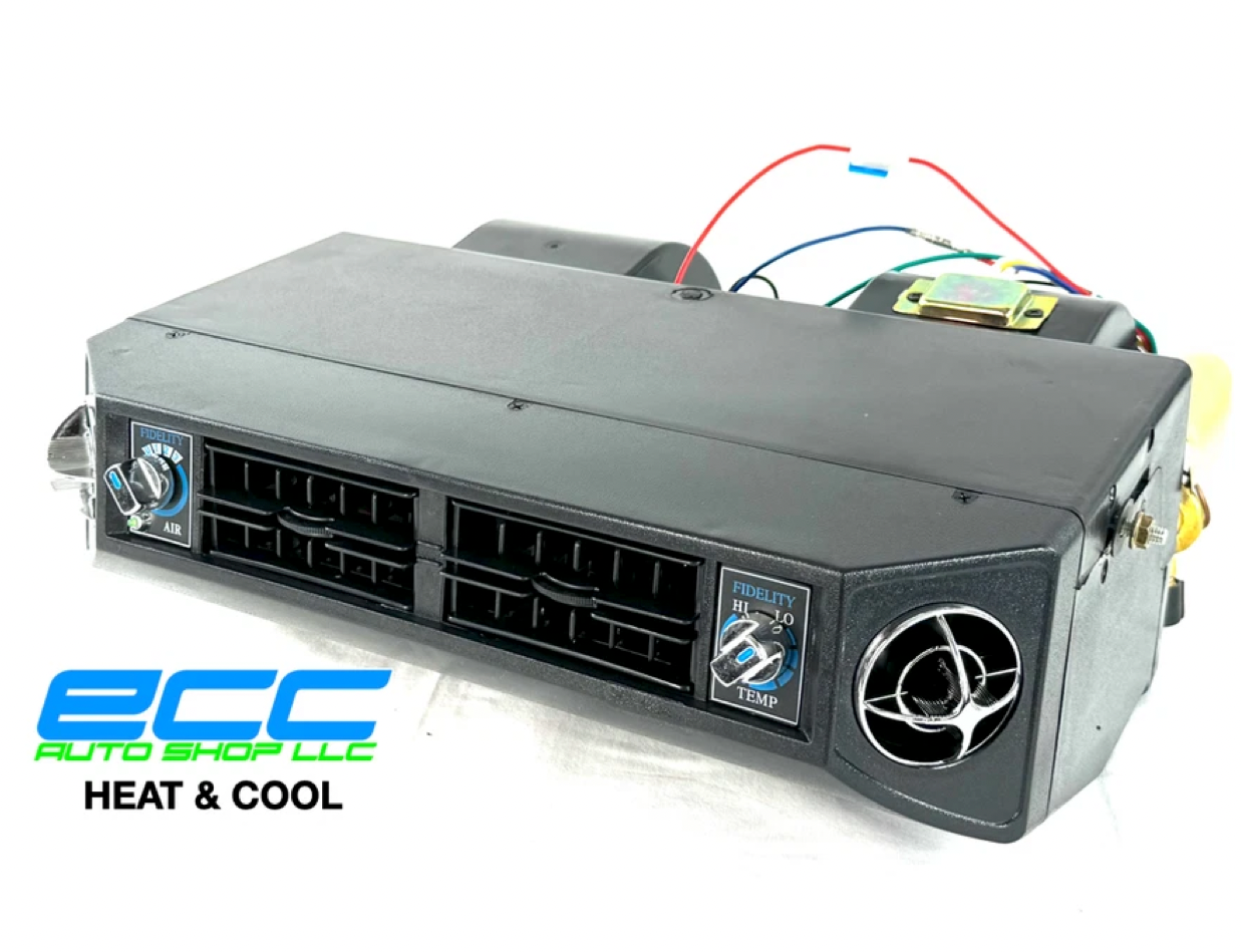 Universal A/C Kit with NEW GENERATION HEAT & COOL Air Conditioner 12V