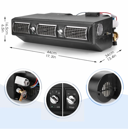 Universal Air Conditioning Kit Under Dash 450-100 A/C 12V HEAT & COOL