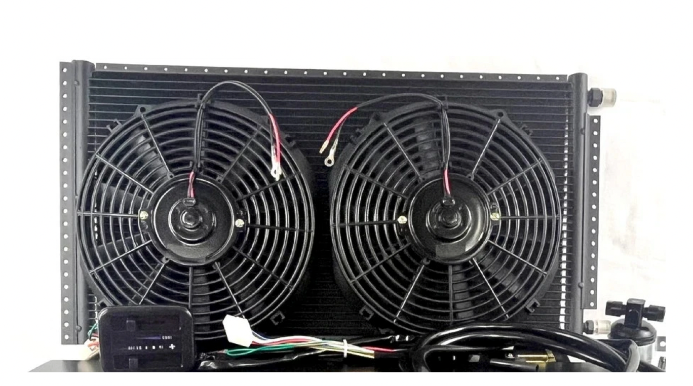 A/C KIT UNIVERSAL UNDER DASH EVAPORATOR BEU 228-100 GREY 12V WITH ELEC HARNESS