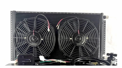A/C KIT UNIVERSAL UNDER DASH EVAPORATOR BEU 228-100 GREY 12V WITH ELEC HARNESS
