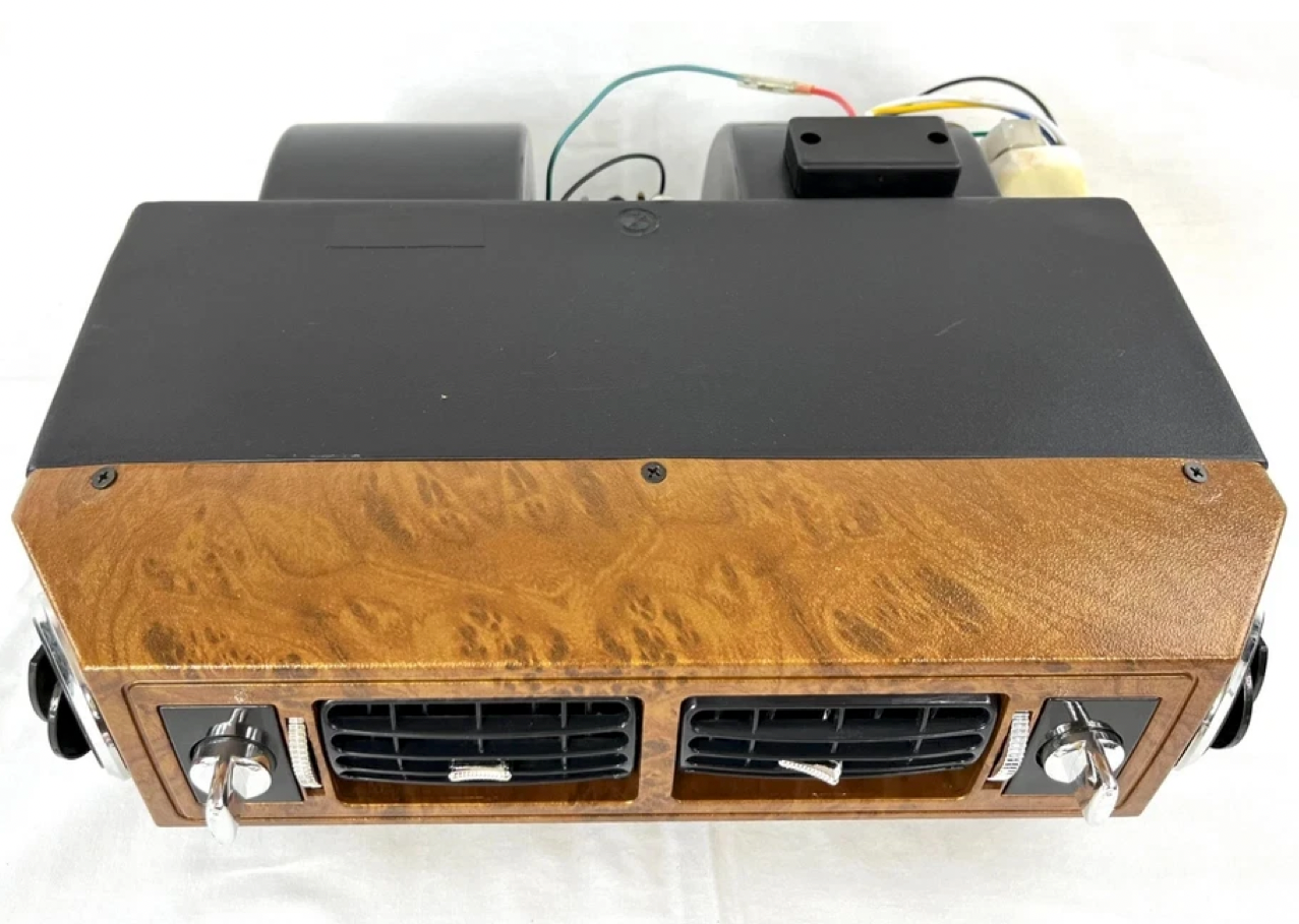 A/C KIT UNIVERSAL UNDER DASH EVAPORATOR 432-100 WALNUT FINISH 14X18 CONDENSER