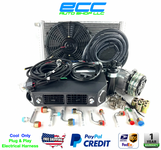 A/C KIT UNIVERSAL UNDERDASH HOT ROD 18H x 12L CONDENSER MODEL 432-100