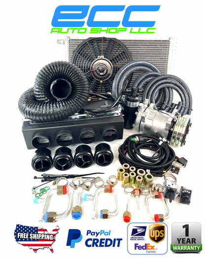 A/C KIT UNDER DASH EVAPORATOR 404-000 COOL ONLY DBSL ELECT HARNESS