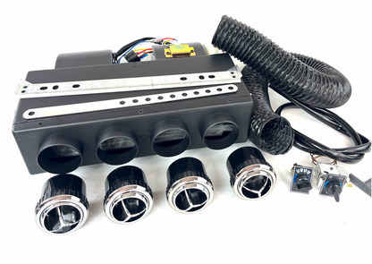 A/C KIT UNIVERSAL UNDER DASH EVAPORATOR 432-000 DCSL 12V WITH ELECTRICAL HARNESS