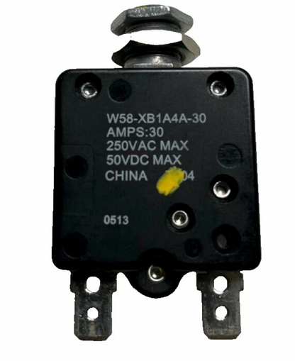 Tyco 30 amp circuit breaker HMMWV m998 5 ton M939 army military W58-XB1A4A-30