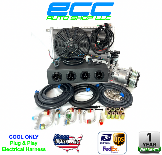 A/C KIT UNIVERSAL UNDER DASH EVAPORATOR 404-000 BSL 12V ELECTRICAL HARNESS