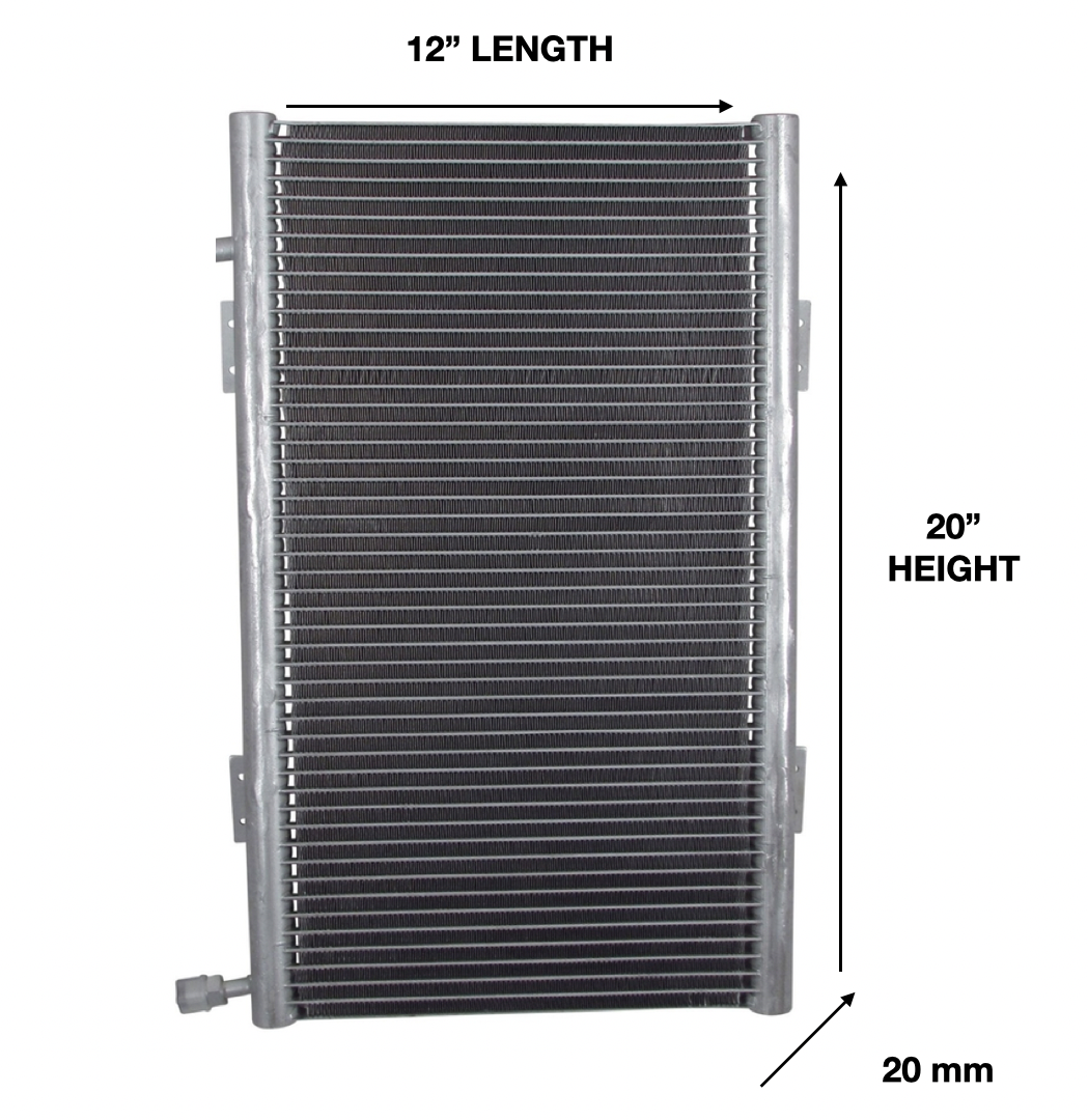 UNIVERSAL PARALLEL FLOW CONDENSER 20H*12L*20mm