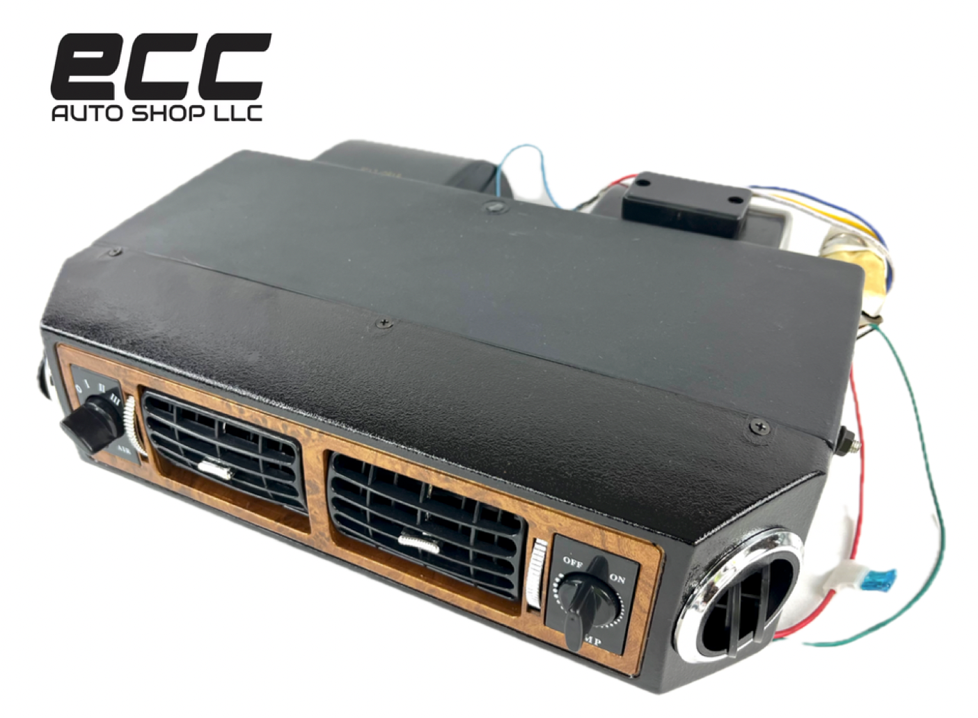 UNDER DASH EVAPORATOR 432-100 BLACK & WOOD