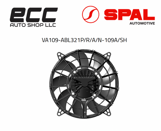 VA109-ABL321P/N-109A/SH For SPAL Brushless Fan 10" (255mm) 12V OEM SPAL