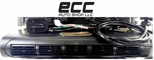 UNIVERSAL UNDER DASH EVAPORATOR BEU 228-100 BLACK-COOL ONLY