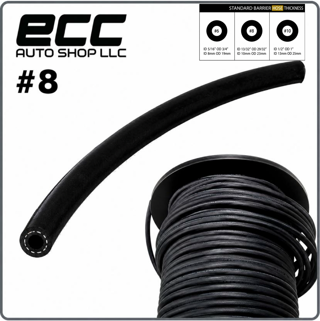 5 FT - New A/C Hose #8, 13/32'' I.D. 29/32'' - CM703002