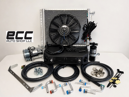 Underdash AC Unit Quiet Fast Cooling for Classica Car, Truck, ATV,Pickup,Tractor