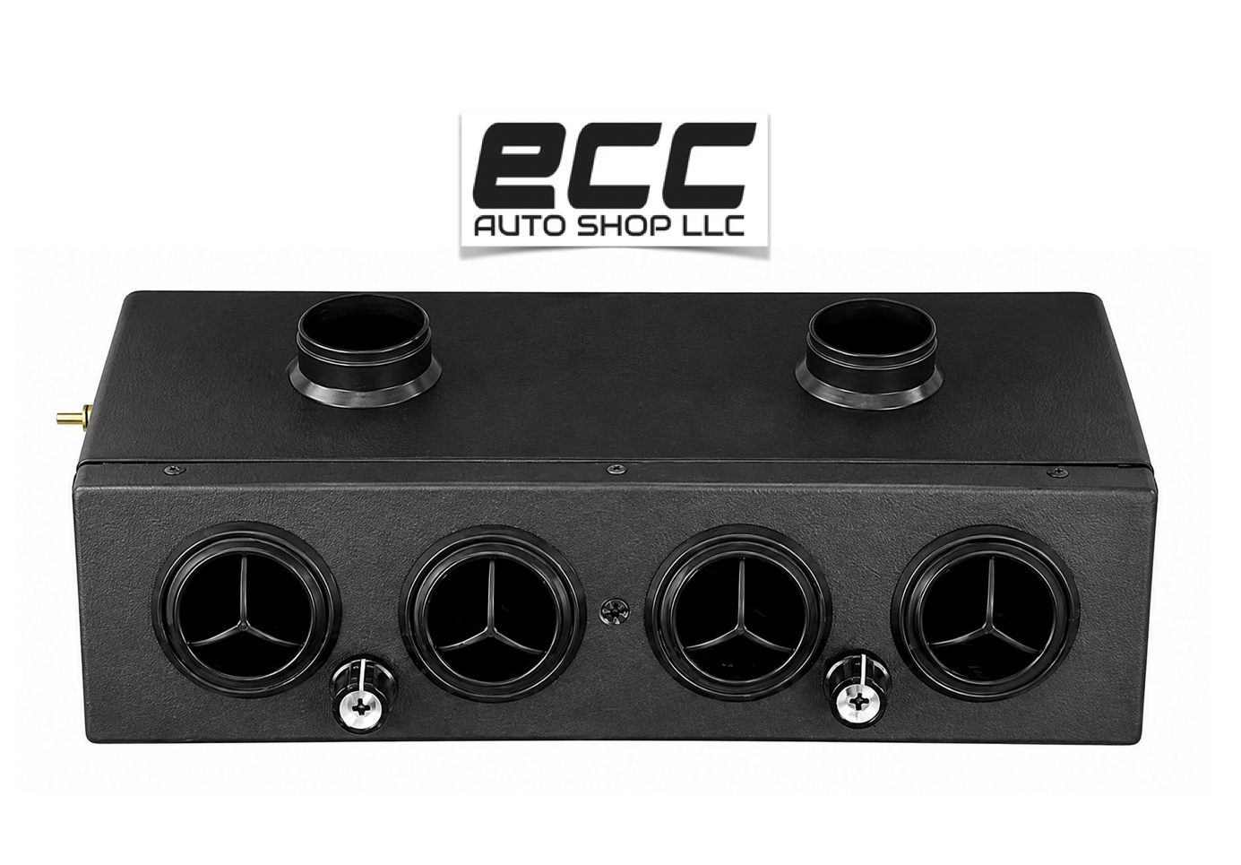 UNIVERSAL UNDERDASH EVAPORATOR HEAT & COOL 404 CSL BLACK VENTS