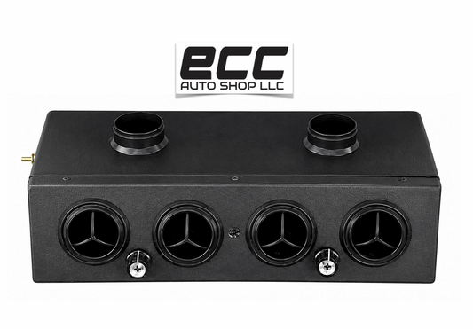 UNIVERSAL UNDERDASH EVAPORATOR HEAT & COOL 404 CSL BLACK VENTS