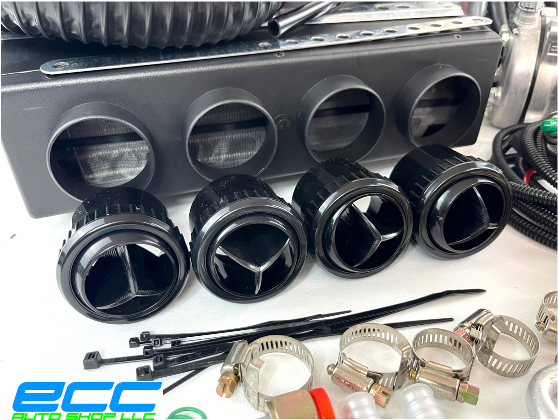 A/C KIT UNDER DASH EVAPORATOR 404-000 COOL ONLY DBSL ELECT HARNESS